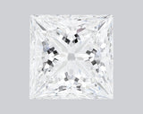 2.54 Carat E-VVS2 Princess Lab Grown Diamond - IGI (#127291)