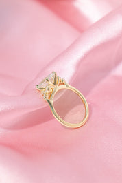 2.54ct D - VVS2 Oval Lab Diamond Sarah - PBD Engagement Rings