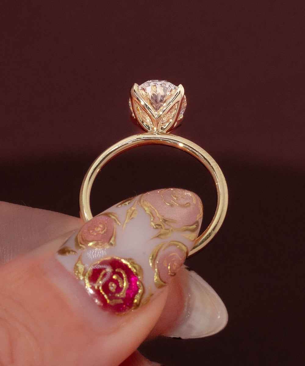 2.55ct E - VS1 Oval Lab Diamond Caraline - PBD Engagement Rings