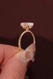 2.55ct E - VS1 Oval Lab Diamond Caraline - PBD Engagement Rings