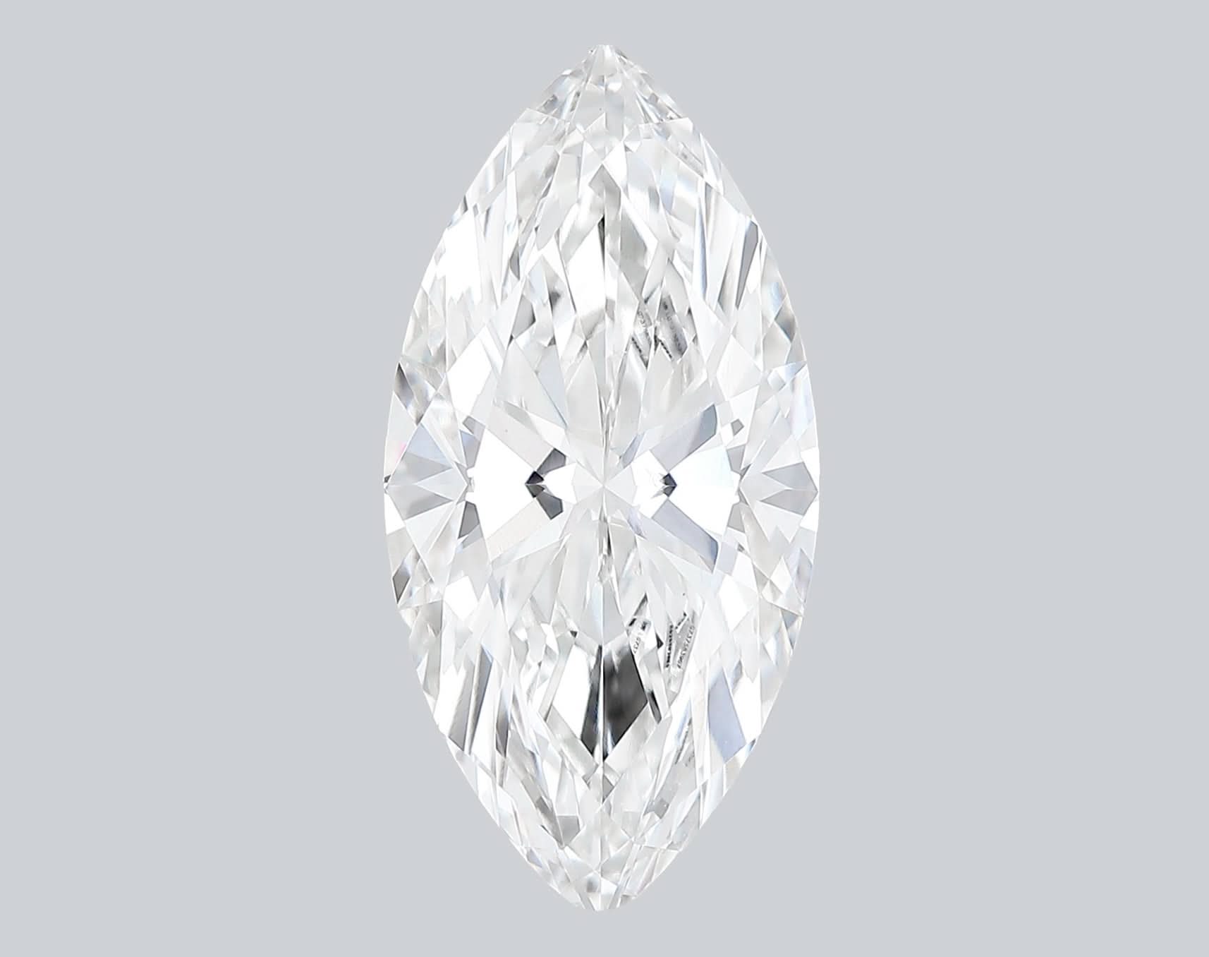 2.56 Carat F - VVS2 Marquise Lab Grown Diamond - IGI (122648) - PBD Loose Diamond
