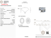 2.56 Carat F-VVS2 Oval Lab Grown Diamond - IGI (126418) - PBD Loose Diamond