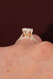 2.56ct E - VS1 Oval Lab Diamond Hana - PBD Engagement Rings