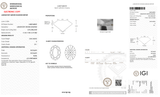 2.58 Carat D-VS1 Oval Lab Grown Diamond - IGI (#126948)
