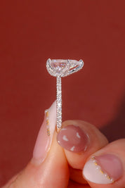 2.58ct D - VVS2 Pear Lab Diamond Samantha - PBD Engagement Rings