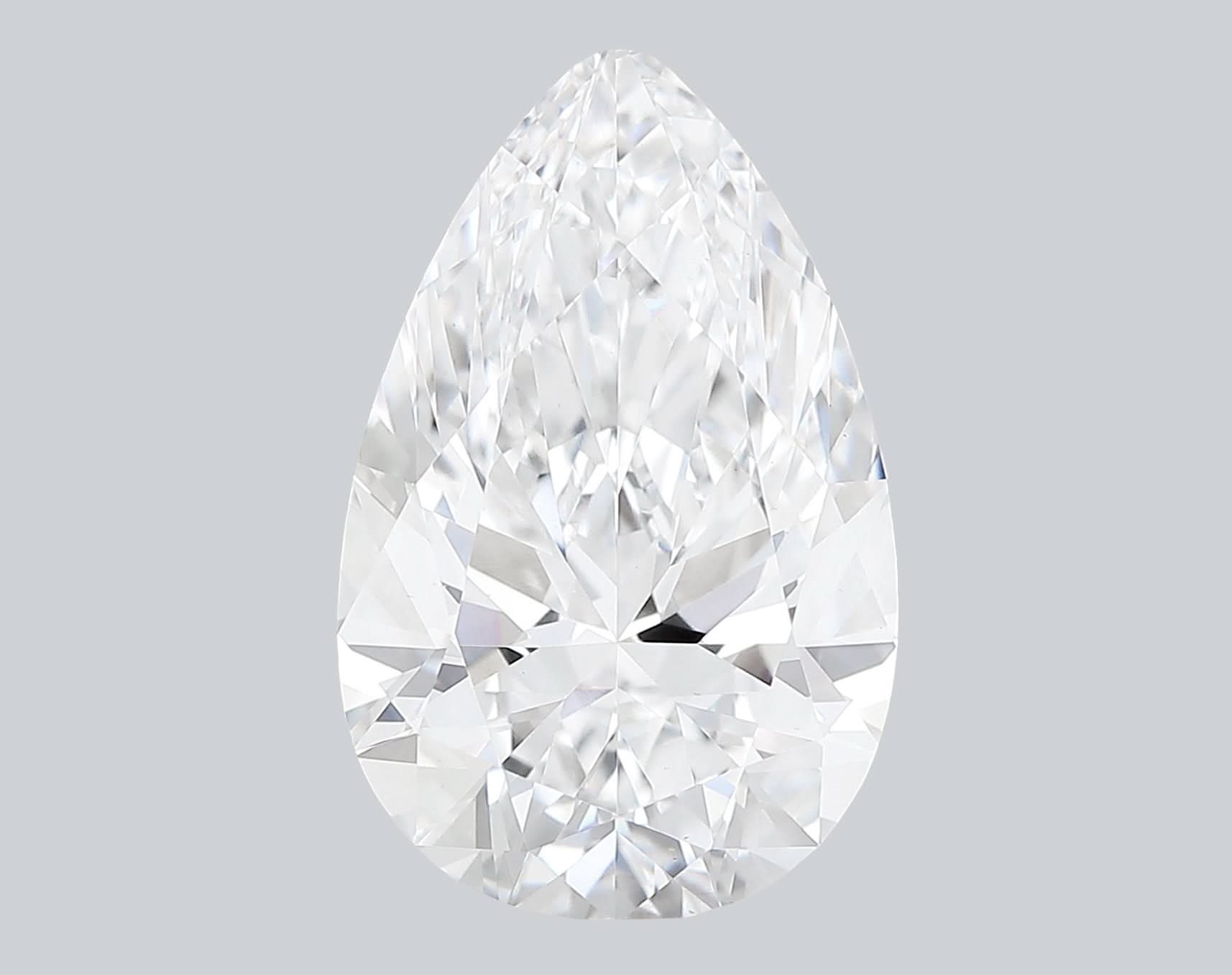 2.59 Carat D - VS1 Pear Lab Grown Diamond - IGI (122583) - PBD Loose Diamond