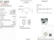 2.59 Carat F-VVS2 Marquise Lab Grown Diamond - IGI (#5397) Loose Diamond Princess Bride Diamonds 