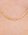 2.5mm Wheat Chain 14k Yellow Gold Necklaces Princess Bride Diamonds 