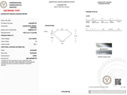 2.64ct D - VS1 Emerald Lab Diamond Leah - PBD Engagement Rings