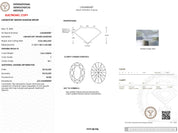 2.66 Carat F-VS1 Oval Lab Grown Diamond - IGI (#49873) Loose Diamond Princess Bride Diamonds 