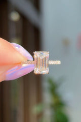 2.68ct D-VS1 Emerald Lab Diamond Alice