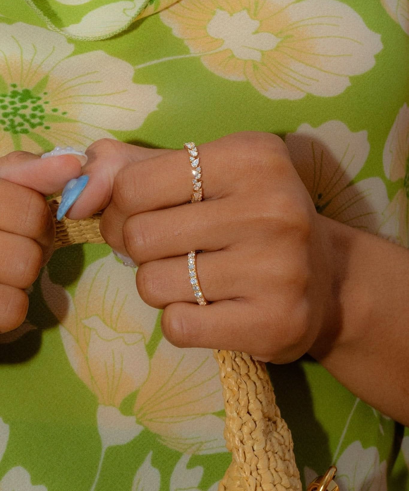 2.6mm Core Pavé Diamond Ring - PBD Rings