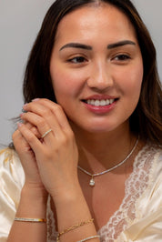 2.6mm Core Pavé Diamond Ring - PBD Rings