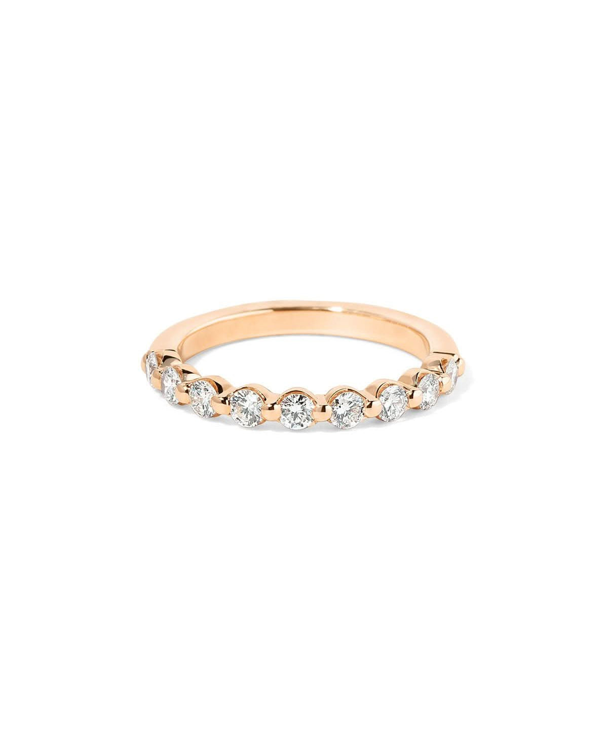2.6mm Floating Single Prong Diamond Ring - PBD Rings