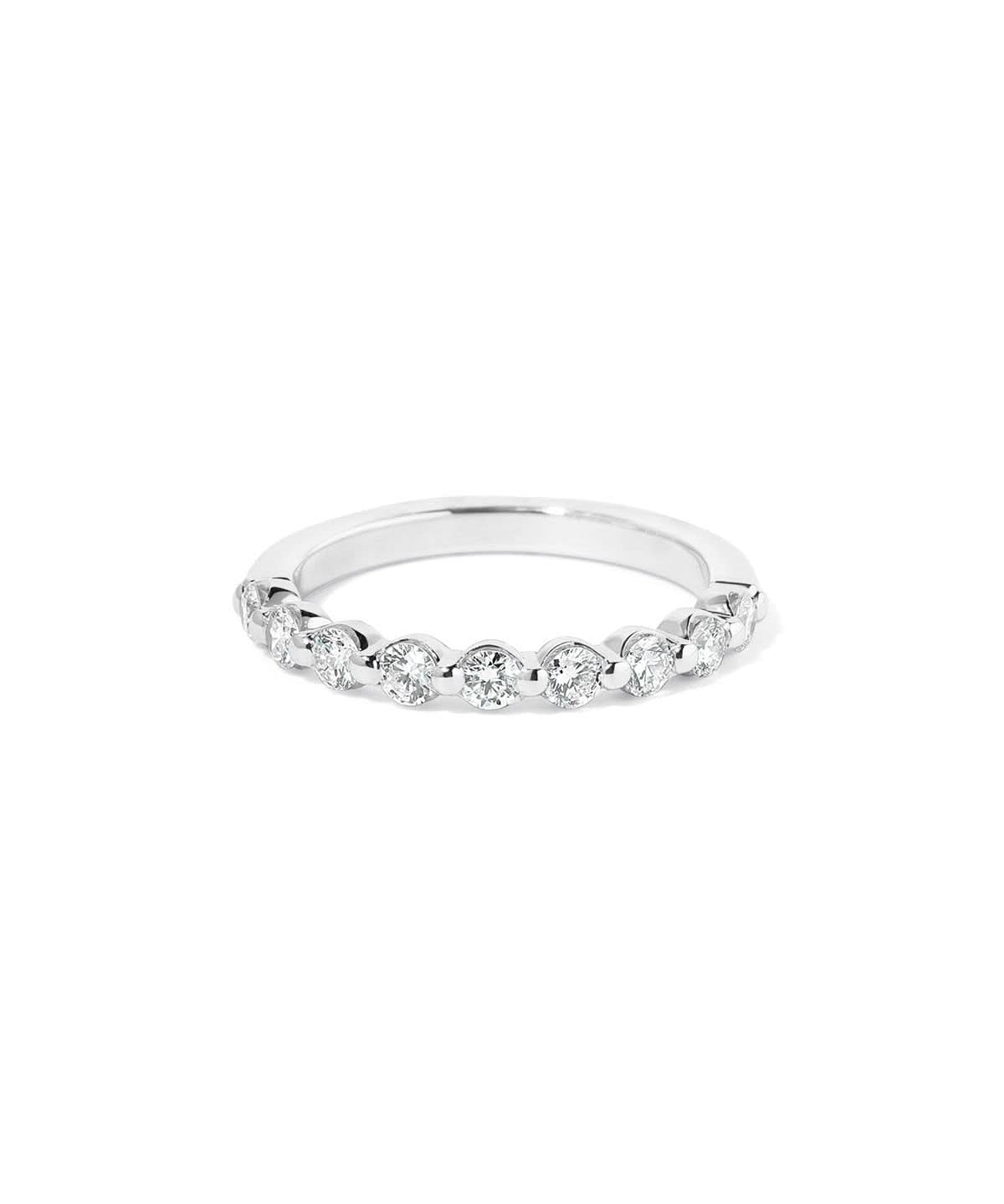 2.6mm Floating Single Prong Diamond Ring - PBD Rings