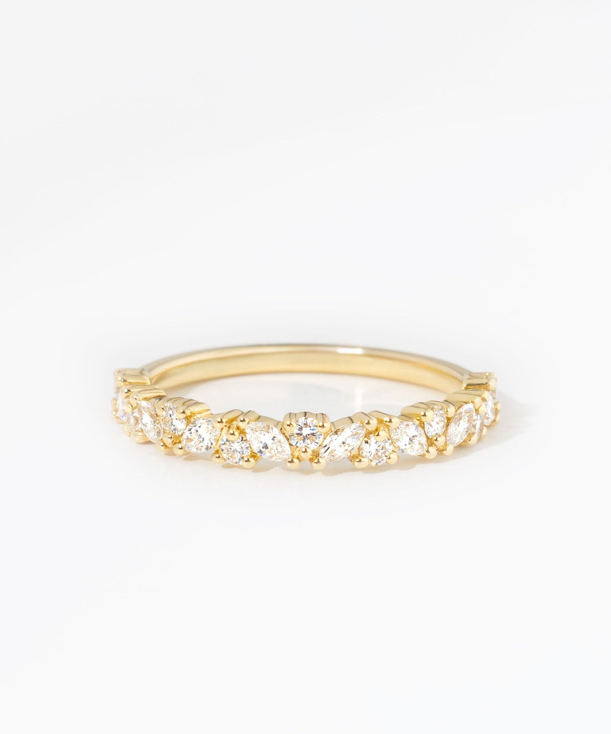 2.6mm Mariposa Rings Princess Bride Diamonds 