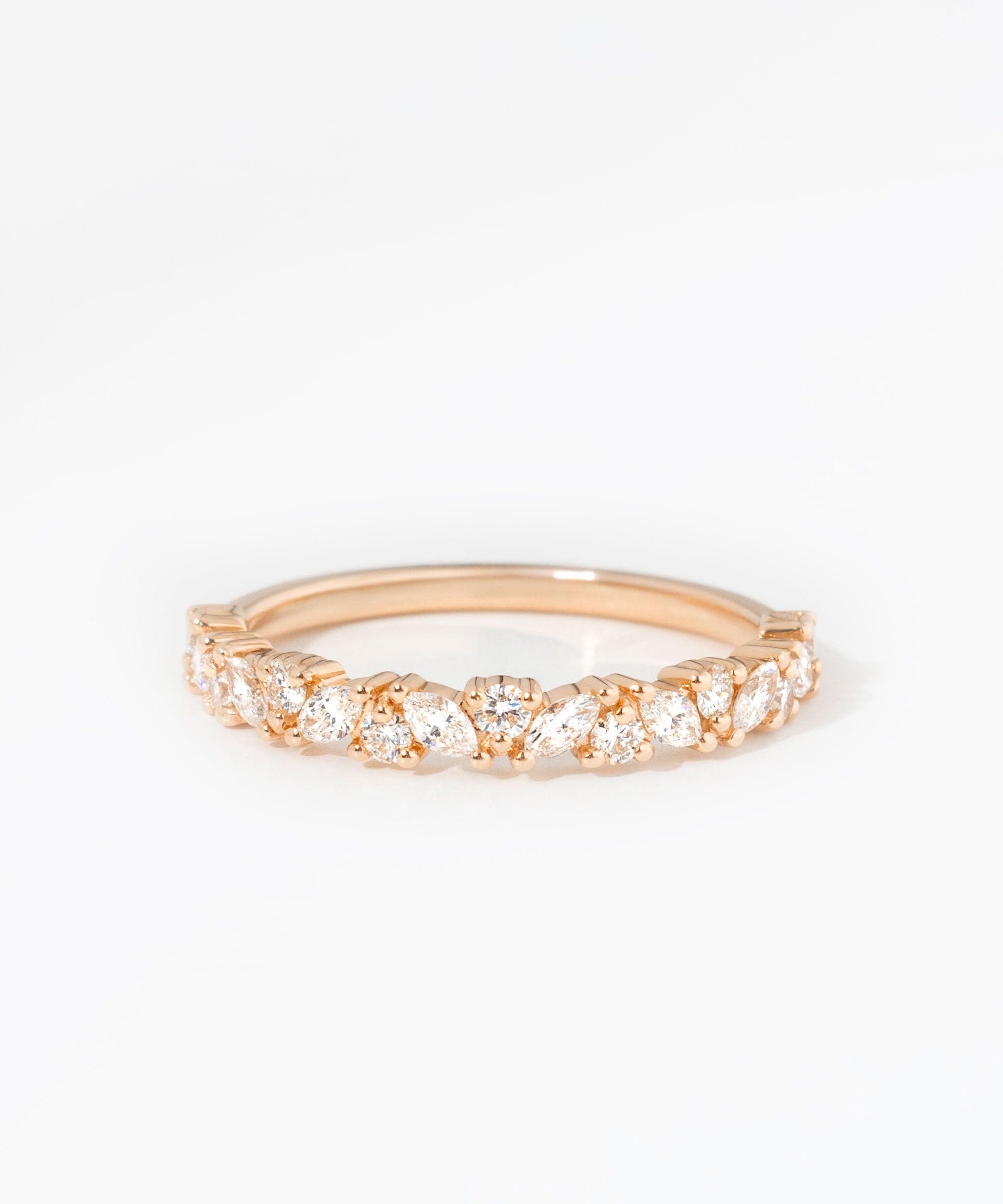 2.6mm Mariposa Rings Princess Bride Diamonds 