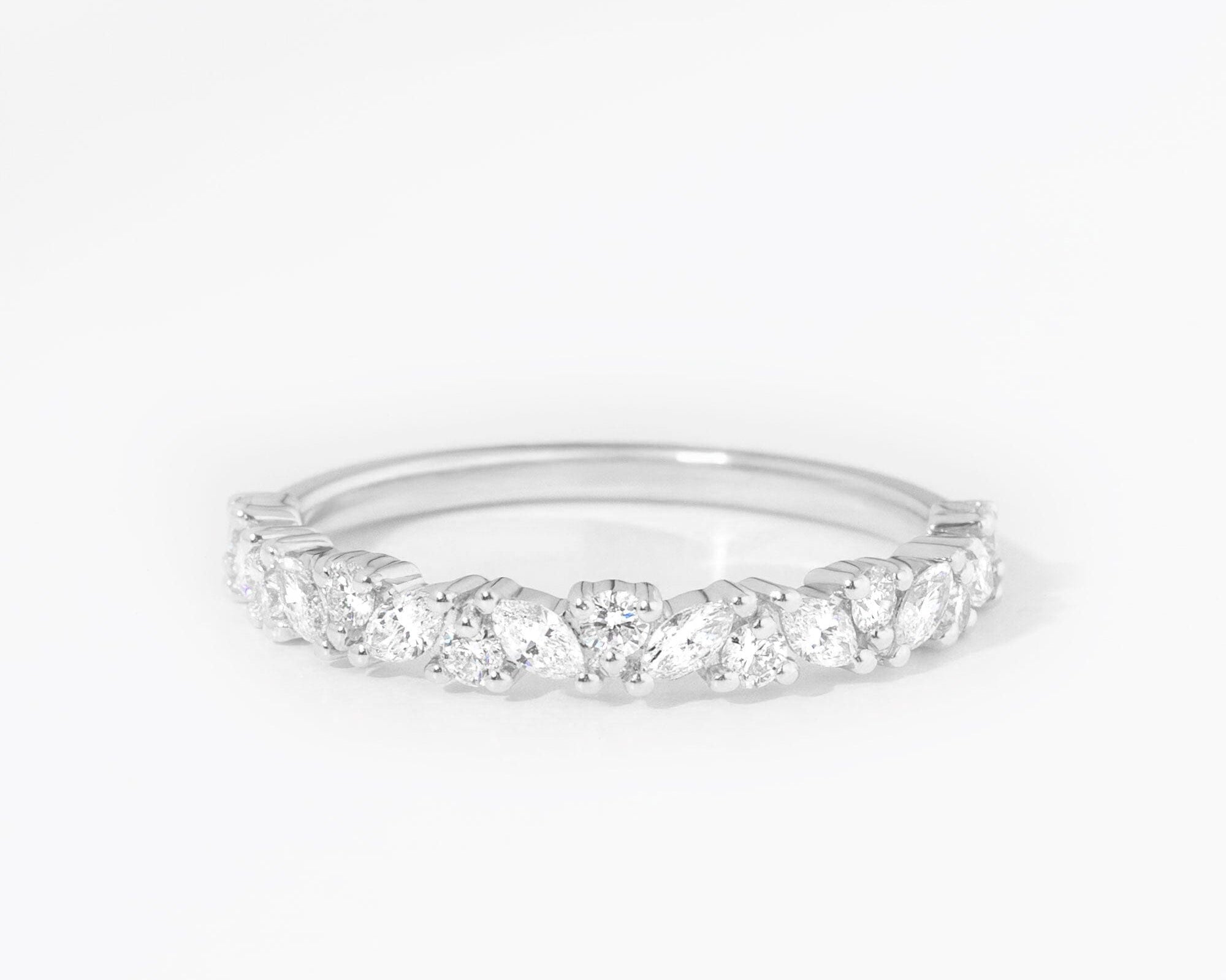 2.6mm Mariposa Rings Princess Bride Diamonds 