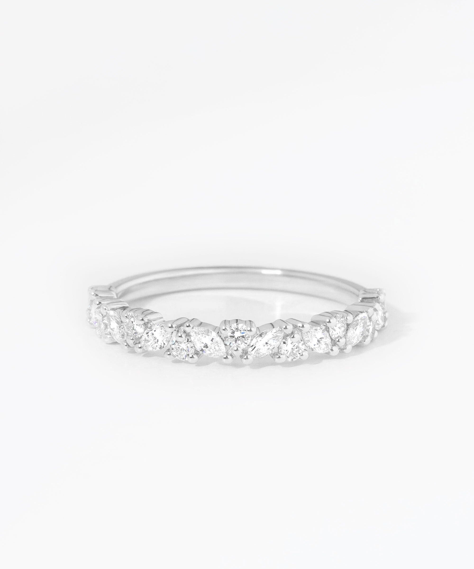 2.6mm Mariposa Rings Princess Bride Diamonds 