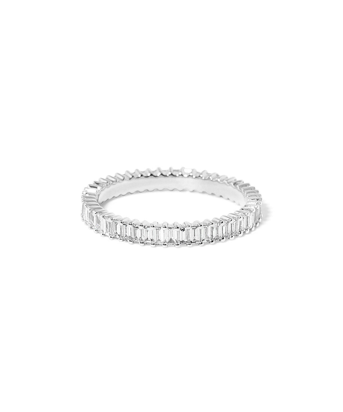 2.6mm Mini Baguette Diamond Ring - PBD Rings