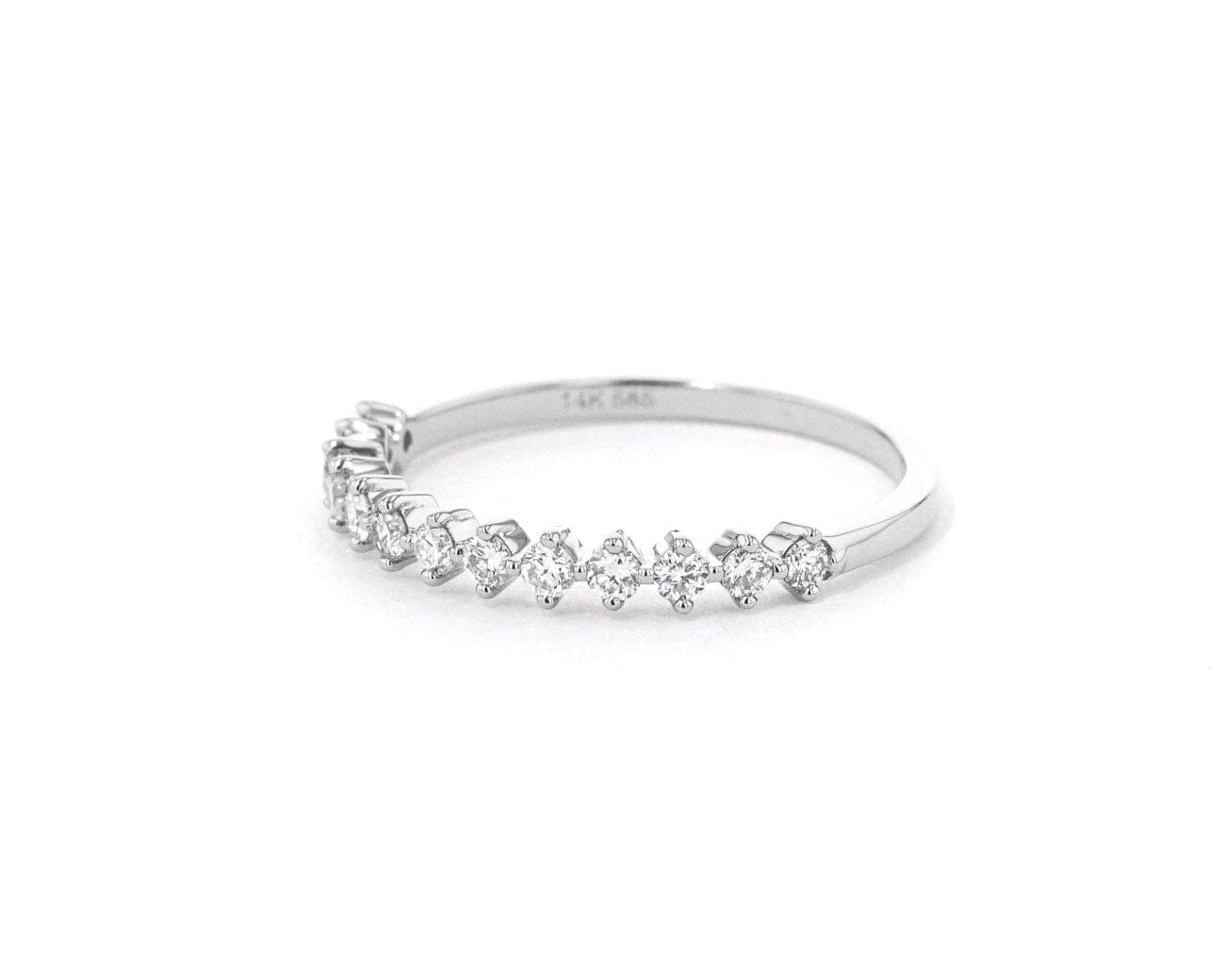 2.6mm North Star Rings Princess Bride Diamonds 