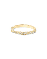 2.6mm Rosette Diamond Ring