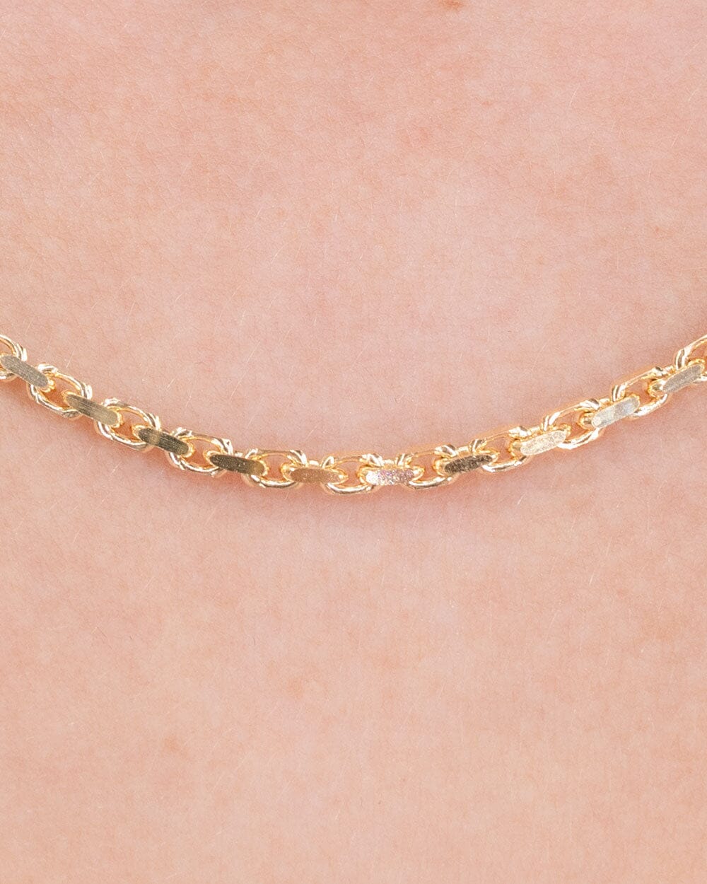 2.6mm Tight Link Chain 14k Yellow Gold 20" Necklaces Princess Bride Diamonds 