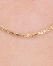 2.6mm Tight Link Chain 14k Yellow Gold 20" Necklaces Princess Bride Diamonds 