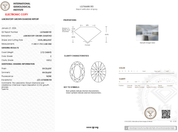 2.72 Carat E - VVS2 Oval Lab Grown Diamond - IGI (124303) - PBD Loose Diamond