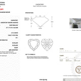 2.74ct FVP-VS1 Heart Lab Diamond Leilani Engagement Rings Princess Bride Diamonds 