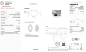 2.75 Carat D-VS1 Marquise Lab Grown Diamond - IGI (127355) - PBD Loose Diamond