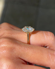 2.75ct E - VS1 Oval Lab Diamond Six Prong Victoria - PBD Engagement Rings