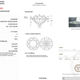 2.75ct E-VS1 Round Lab Diamond Kayla Engagement Rings Princess Bride Diamonds 