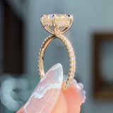 2.75ct E-VS1 Round Lab Diamond Kayla Engagement Rings Princess Bride Diamonds 