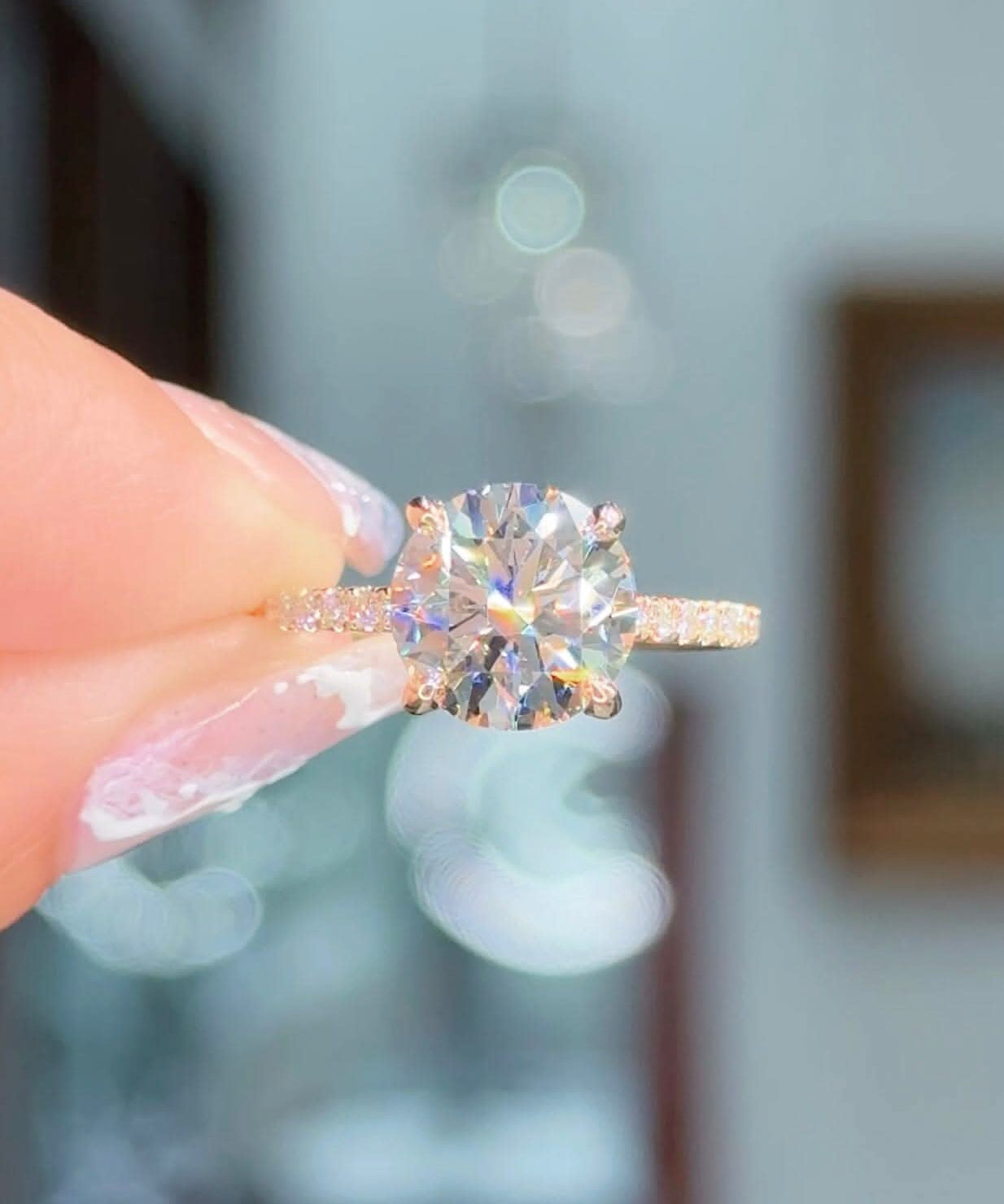 2.75ct E - VS1 Round Lab Diamond Kayla - PBD Engagement Rings