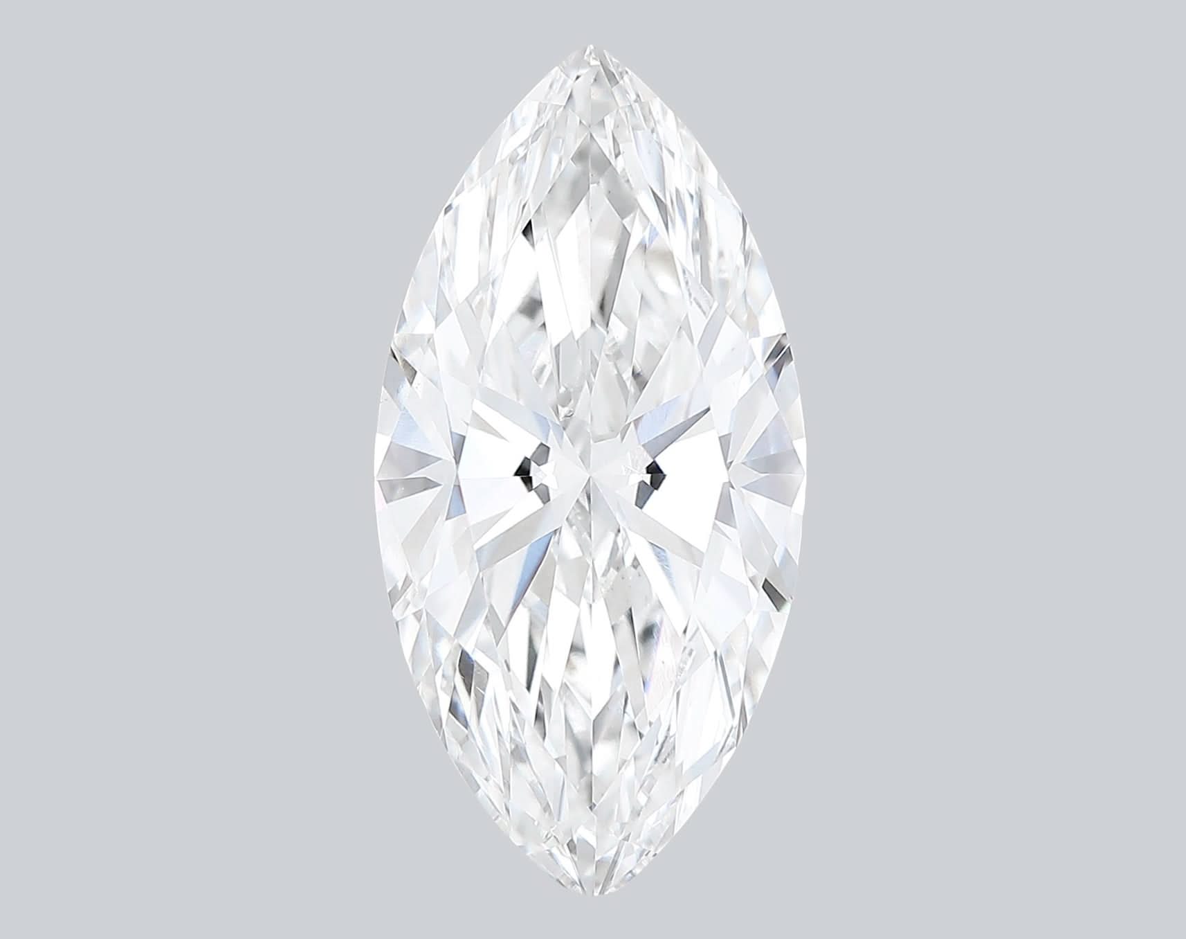 2.81 Carat E - VVS2 Marquise Lab Grown Diamond - IGI (123162) - PBD Loose Diamond