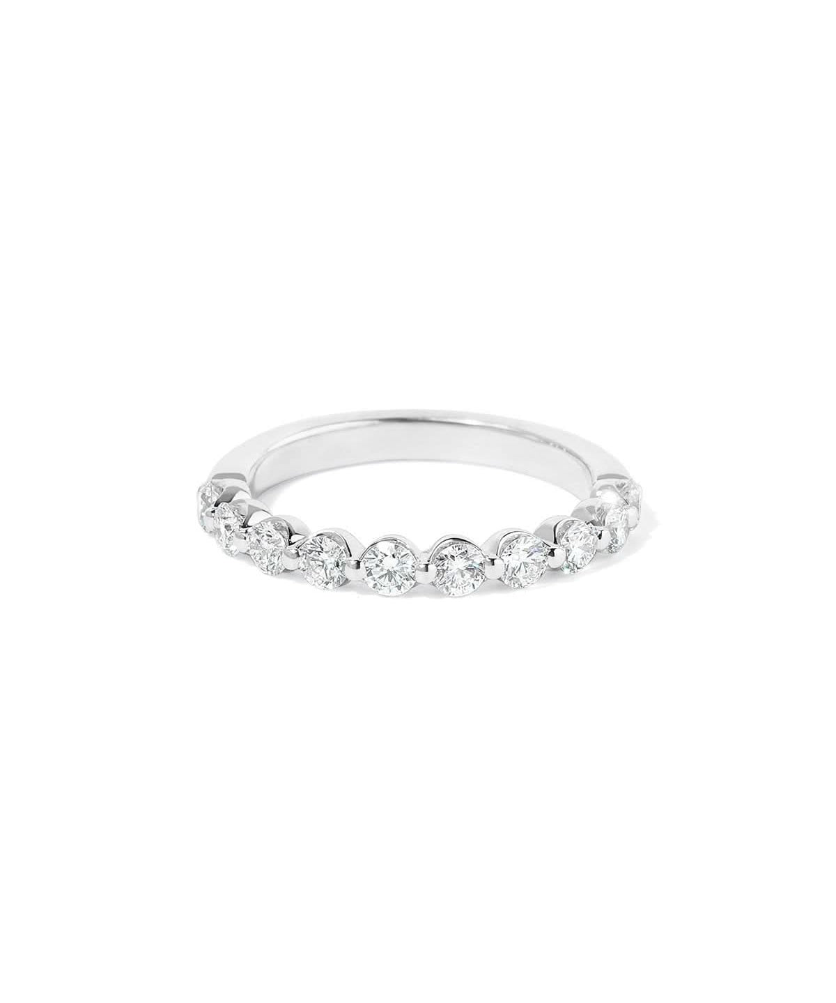 2.8mm Floating Single Prong Diamond Ring - PBD Rings