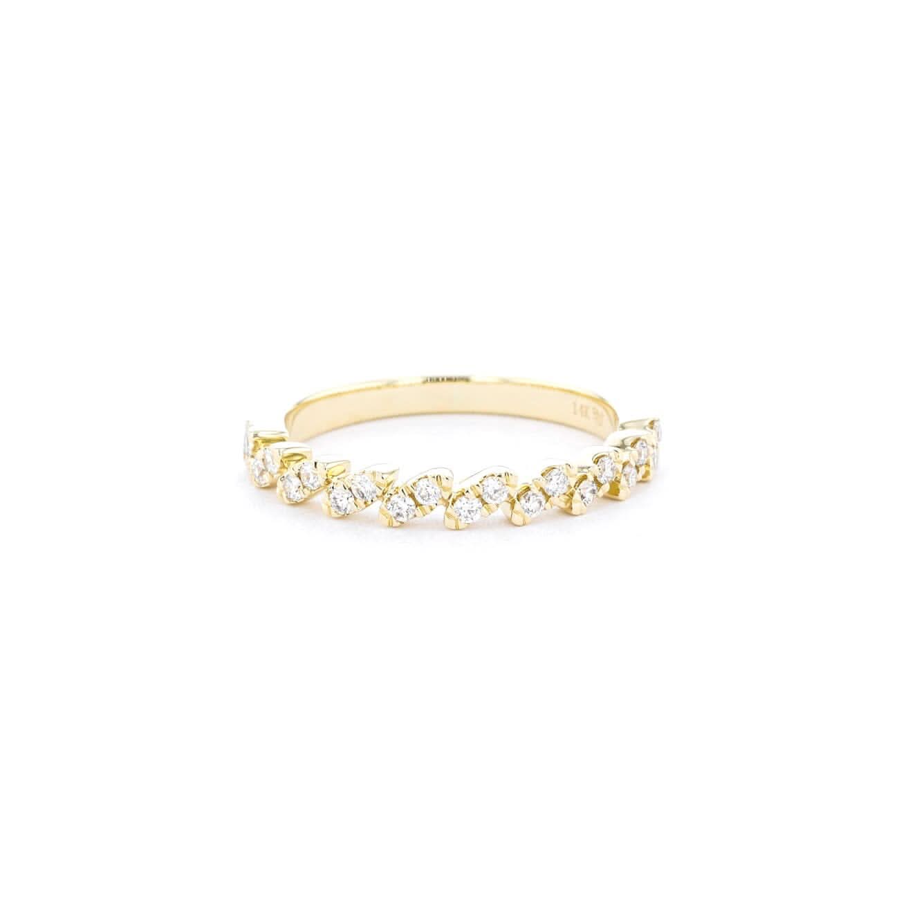 2.8mm Seamless Slanted Marquise Ring - PBD Rings