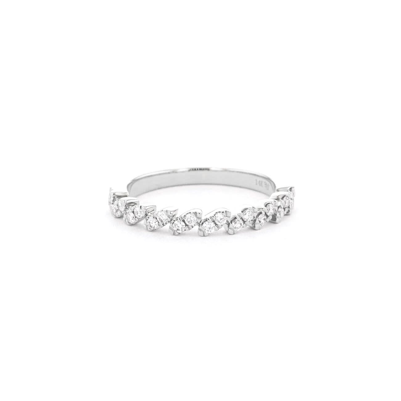 2.8mm Seamless Slanted Marquise Ring - PBD Rings