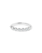 3.0mm Floating Single Prong Diamond Ring