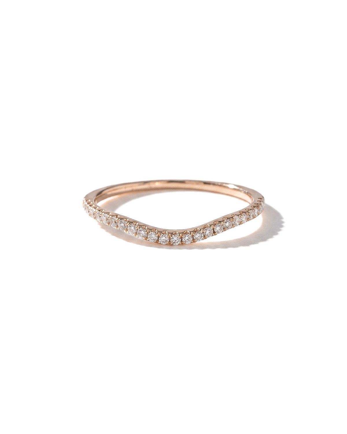 1.6mm Soft Curve Pavé Band
