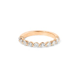 2.8mm Floating Single Prong Diamond Ring