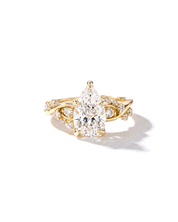 2.01ct D-VS1 Pear Lab Diamond Ariel