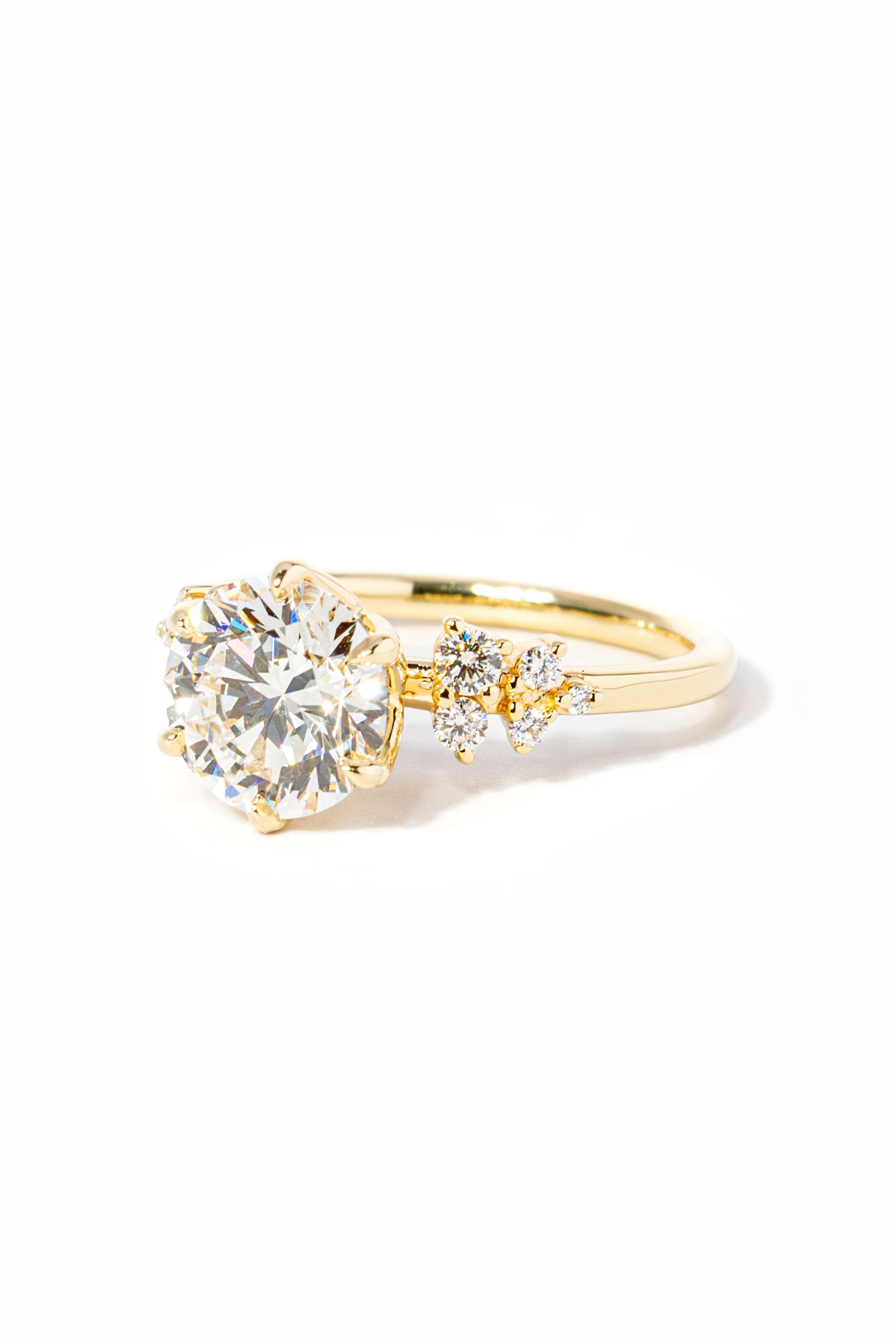 2.11ct E-VVS2 Round Lab Diamond Nova