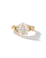2.03ct E-VS1 Oval Lab Diamond Ariel