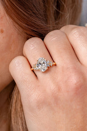 2ct Oval Lab Diamond Nova Engagement Rings Princess Bride Diamonds 