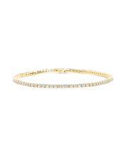 2ct Tennis Bracelet Yellow Gold - PBD Bracelets