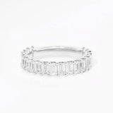 3.5mm Mini Emerald Diamond Ring