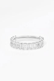 3.5mm Mini Emerald Diamond Ring