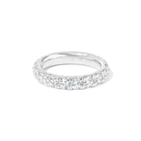 3.8mm Core Pavé Lab Diamond Ring